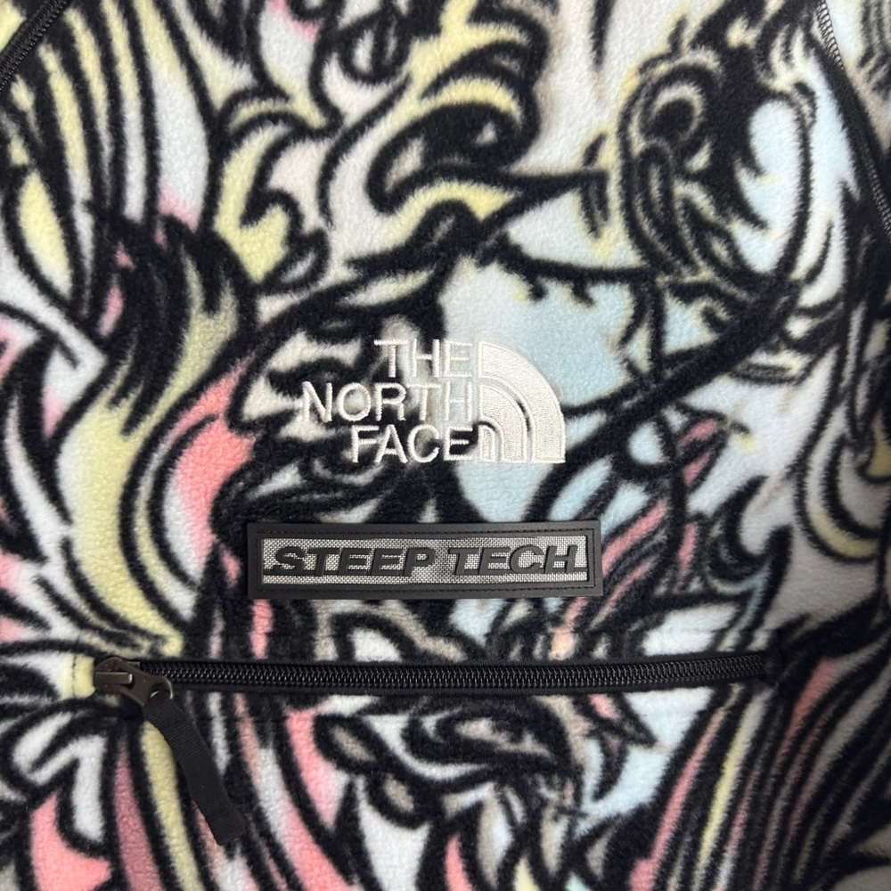 Supreme The North Face Steep Tech Fleece Pullover Size XL - Picture 4 of 12